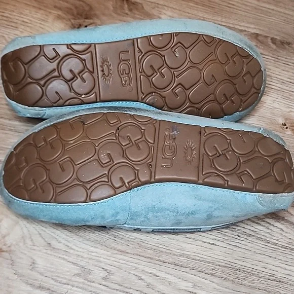 Ugg Dakota Atlantic Slippers Australia Womens Loafer  Aqua Teal Moccasin - Picture 7 of 16